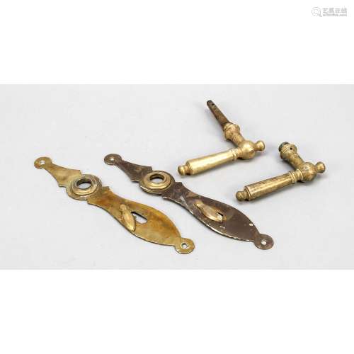 Wilhelminian lever handle set,