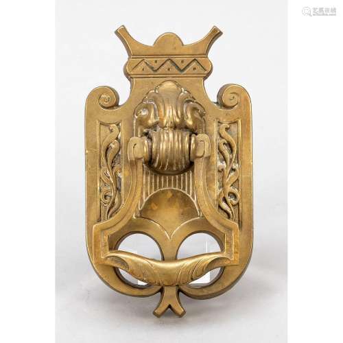 Historicism bell handle, end o