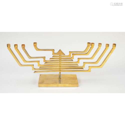 Movable Hanukkah candlestick o