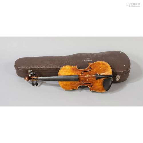 Violin in a case, early 20th c
