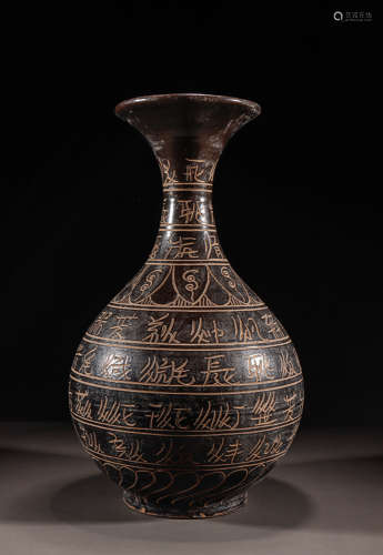 CHINESE CIZHOU WARE VASE, SONG DYNASTY