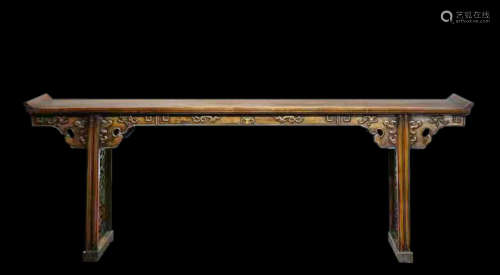 CHINESE YELLOW PEAR WOOD BANDING, MING DYNASTY