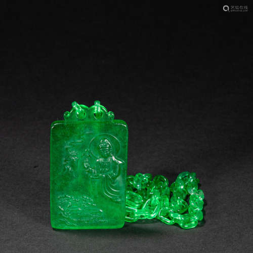 CHINESE JADE BRAND, QING DYNASTY