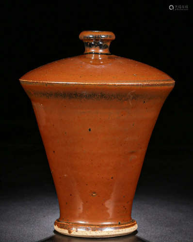 CHINESE SAUCE-GLAZED VASE, SONG DYNASTY