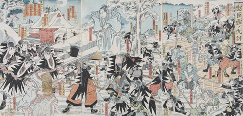 Utagawa Yoshiiku 歌川芳幾 also known as Ochiai Yoshiiku 落合