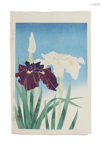 Nakamura Shundei春泥 (JAPAN, 1904-1966) Shin hanga – Flowers...