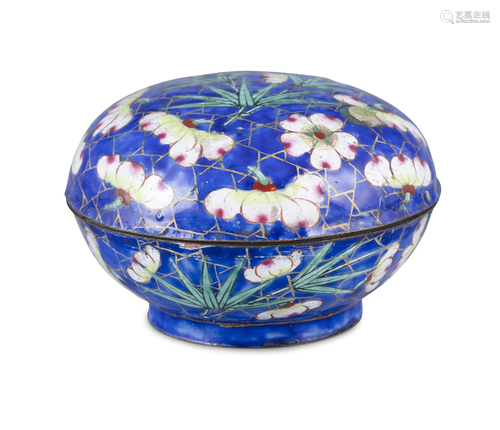 A PHÁP LAM - HUẾ ENAMELS ‘BAMBOO AND PLUM’ COSMETIC BOX AND ...