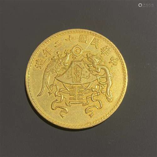 PURE GOLD COINS OF THE REPUBLIC OF CHINA