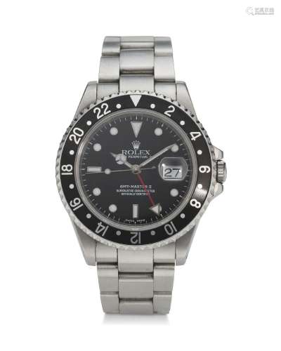 ROLEX, GMT MASTER II, STEEL, REF. 16710