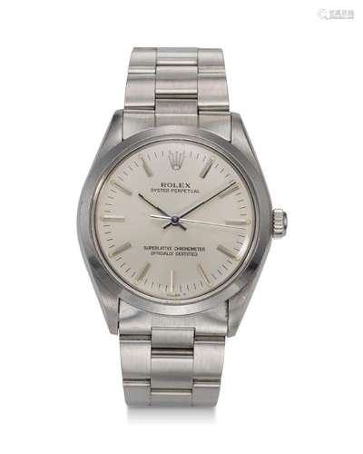 ROLEX, REF. 1002, OYSTER PERPETUAL, “HASSELBLAD WINNER 1982”...