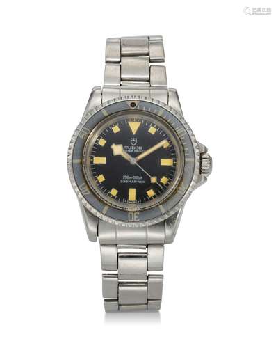 TUDOR, REF. 9401/0, SUBMARINER, “SNOWFLAKE”, A STEEL WRISTWA...