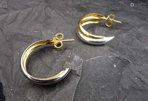 EARRINGS - 8 ct yellow gold