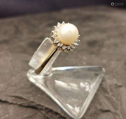 RING WITH PEARL