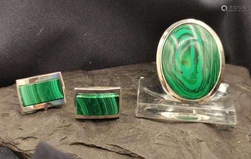 MALACHITE - JEWLRY SET