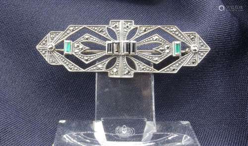 Silver brooch, 1st half of the 20th century