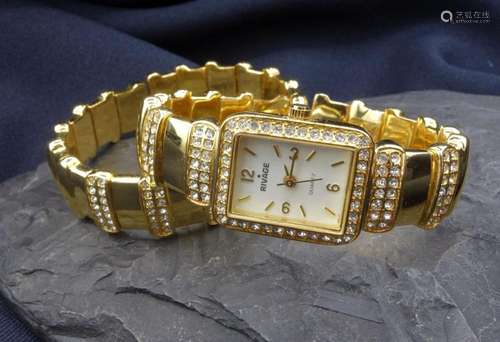 WOMEN S WATCH AND RIBBON