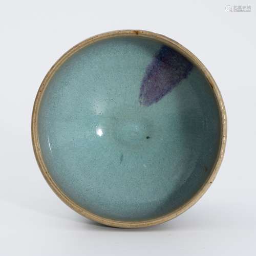 元代钧窑红斑小碗 A small bowl with erythema from Jun ware in...