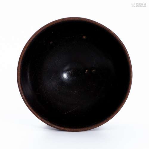 宋代建窑黑釉盏 A black glaze cup from Jian ware in Song Dyna...