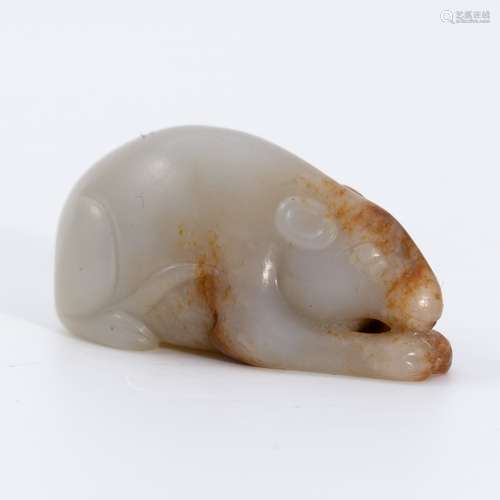 宋代玉鼠 A jade pendant in Song Dynasty