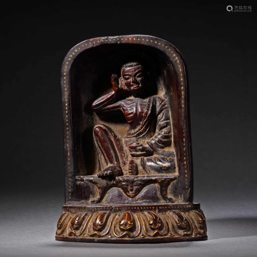 A Tibetan Bronze Figure of Milarepa