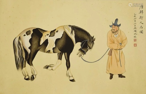 A Chinese Painting By Wu Hufan