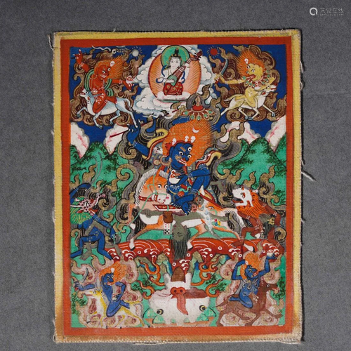 A Tibetan Thangka