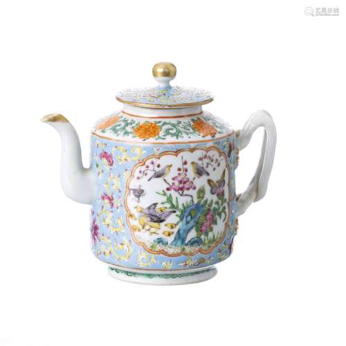 Chinese porcelain teapot, Guangxu,