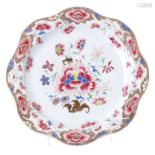 Chinese porcelain plate, Yongzheng