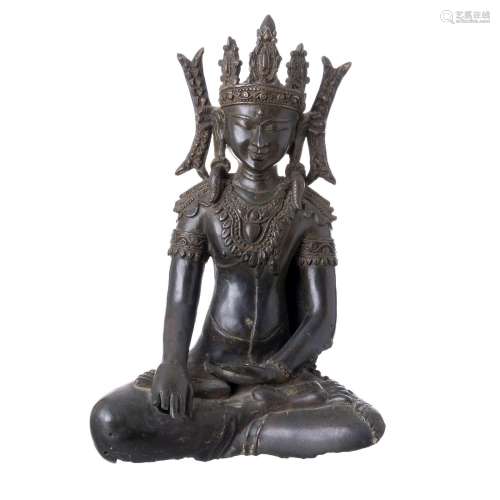 Nepal Bronze Bodhisattva, 17th