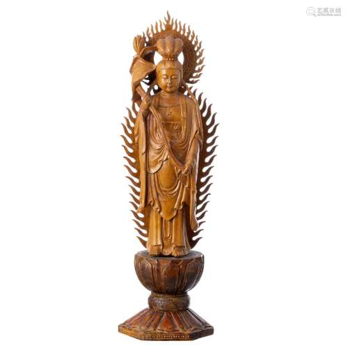 Chinese wooden Guanyin