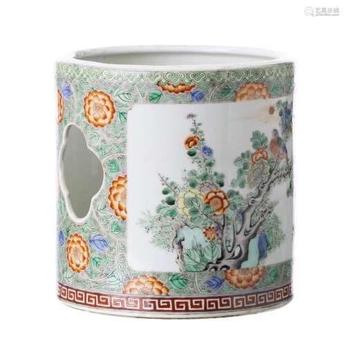Chinese porcelain straw