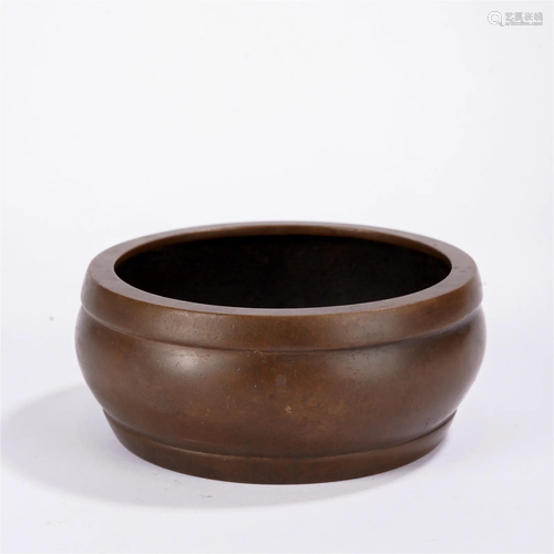 Bronze Alms Style Censer