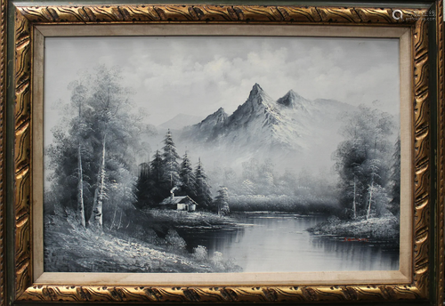 A Framed Oil Painting