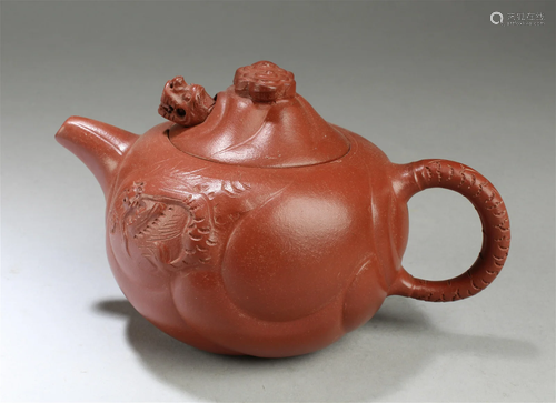 Chinese Zisha Teapot