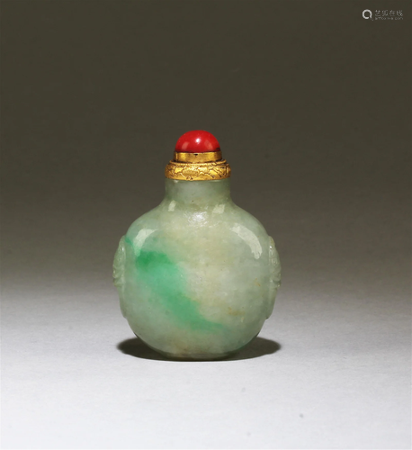 Chinese Jade Snuff Bottle