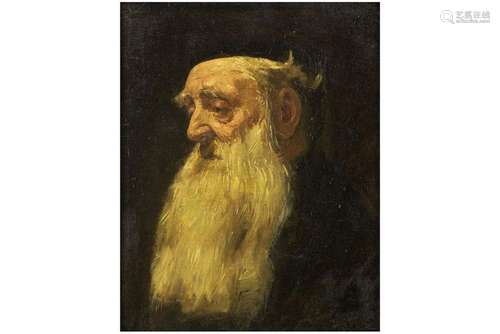 ISRAELS JOZEF (1824 - 1911) olieverfschilderij op doek : &qu...