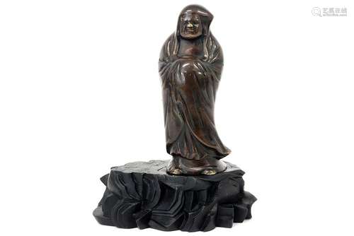 JAPAN  -  MEIJI-PERIODE (1868 - 1912) antieke sculptuur in b...