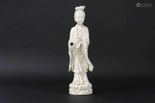 Antieke Chinese sculptuur in 'blanc de Chine'-porselein : &q...