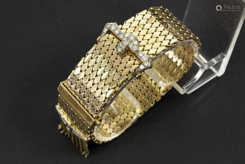 Mooi fifties' vintage bracelet in de vorm van een ceintuur i...