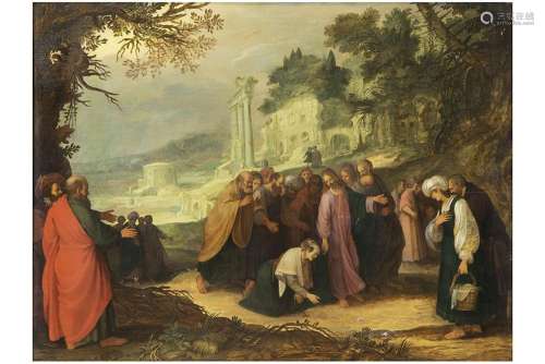 PYNAS JAN SIMONSZ (1583/84 - 1631) olieverfschilderij op pan...