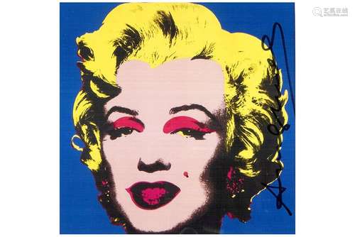 WARHOL ANDY (1930 - 1987) met de hand gesigneerde uitnodigin...