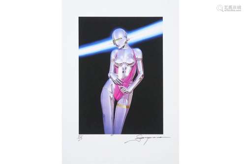 SORAYAMA HAJIME (° 1947) kleurlitho n° AP 11/25 : "Robo...