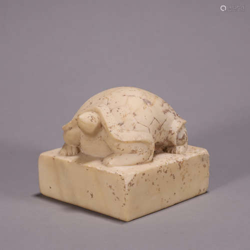 Carved Marble Stone Turtle Weight