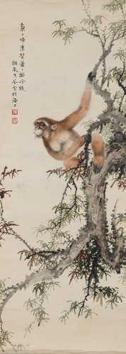 戈湘岚（1904-1964) 猿