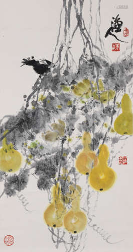 张立辰（b.1939) 花鸟