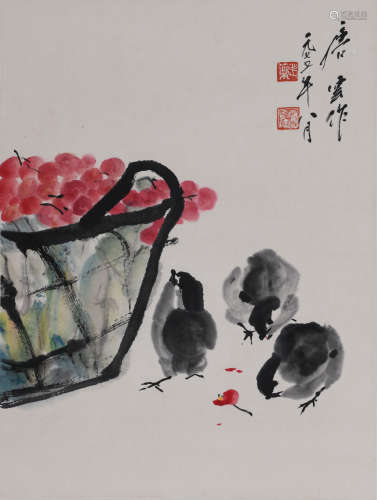 唐云（1910-1993）花鸟
