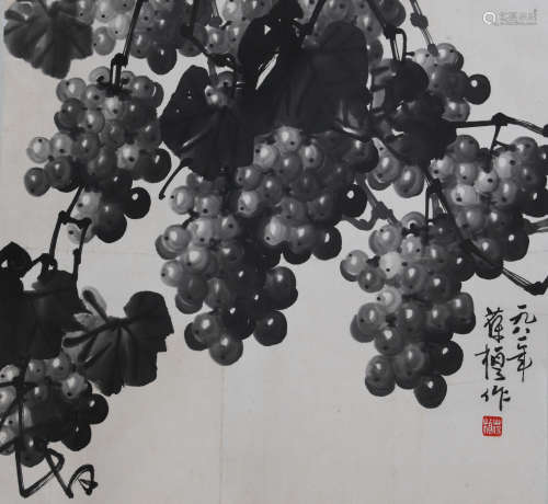 苏葆桢（1916-1990）葡萄