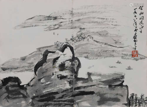 应野平（1910-1990）山水