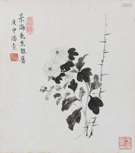 潘素（1915-1992）花卉