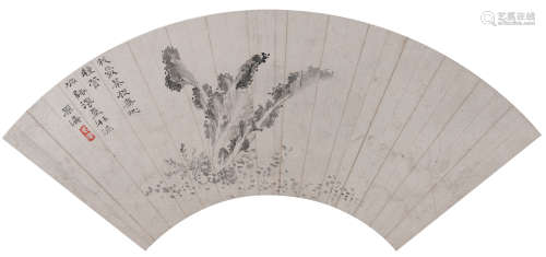石涛（款）（1642-1708）白菜